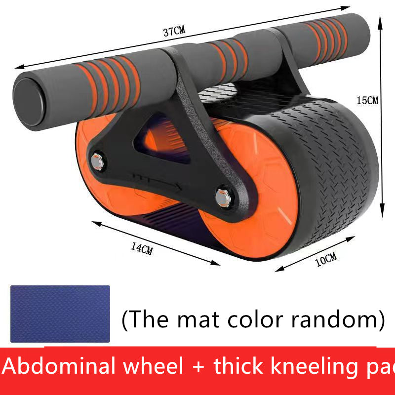 Double Wheel Abdominal Exerciser for Women and Men for Home Workout