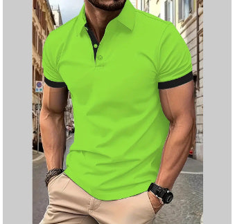 Men's Short Sleeve Summer Casual Polo Shirts