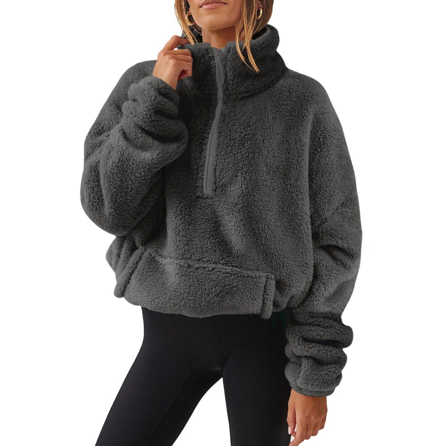 Women's turtleneck sweater