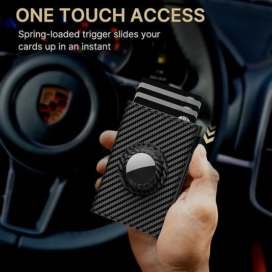 Men's Ultra-Thin Smart Wallet with Card Clamp