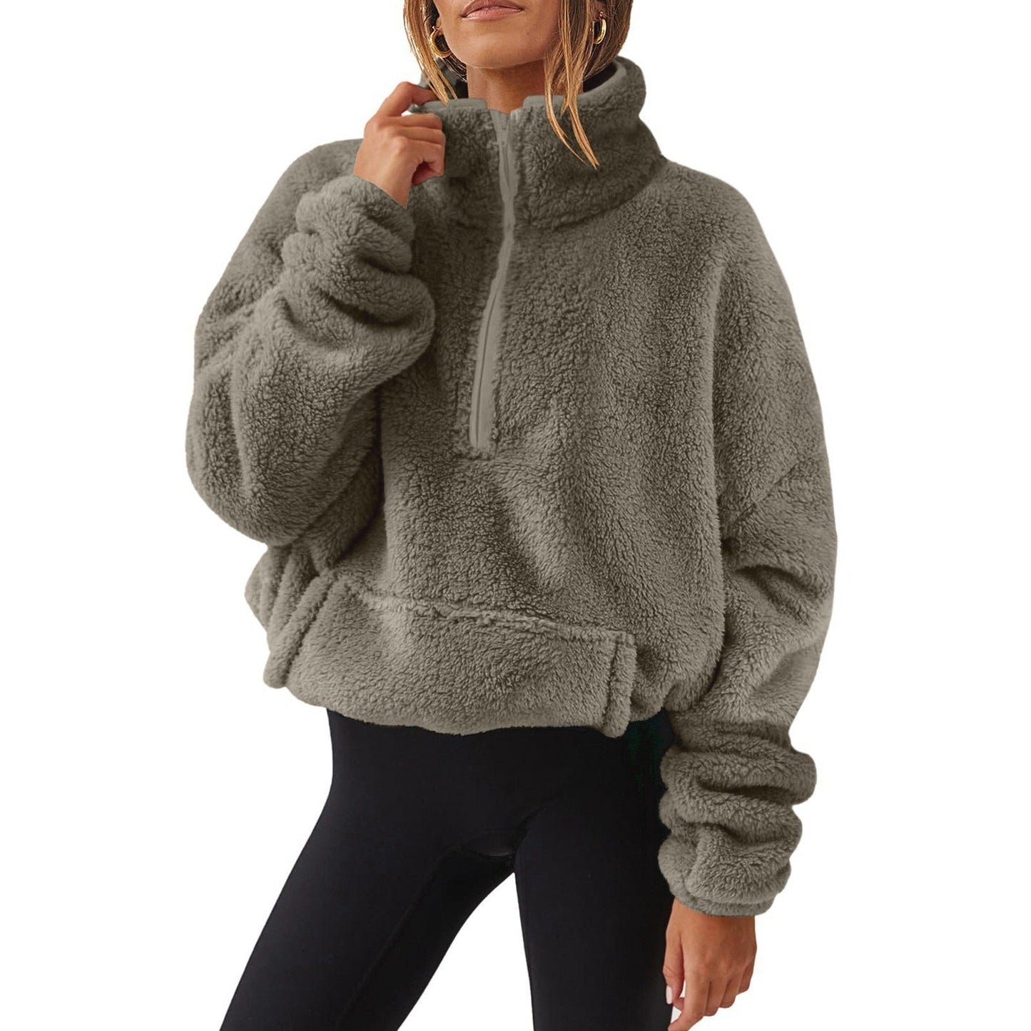 Women's turtleneck sweater